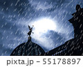 Angel on the building top 55178897