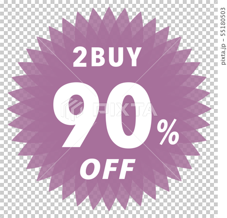 2BUY 90%OFF ラベル 55180503