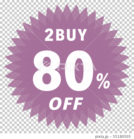 2BUY 80%OFF ラベル 2BUY 80%OFF ラベル 55180505