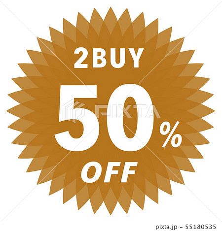2BUY 50%OFF ラベル 55180535
