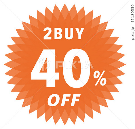 2BUY 40%OFF ラベル 55180550