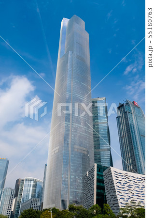 広州 高層ビル CTF金融センター 55180763