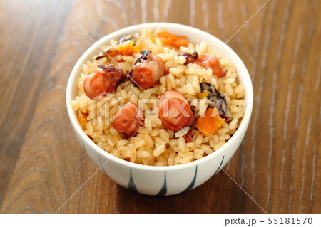 たこめし　郷土料理　炊き込み御飯 55181570