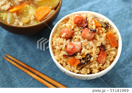 炊き込み御飯　たこめし 55181969