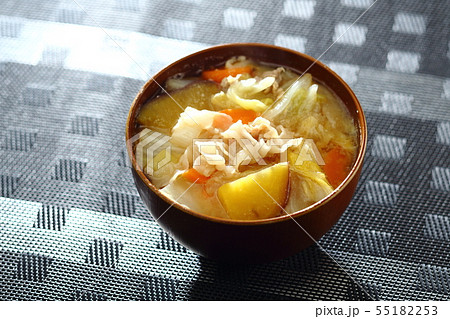 豚汁　お味噌汁 55182253