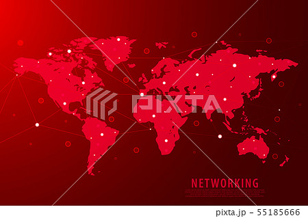 Global network connection background 55185666