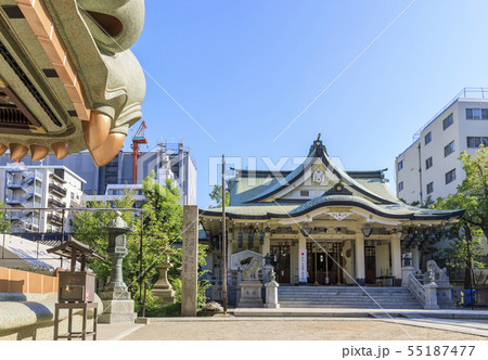 大阪・難波八阪神社・本殿 大阪・難波八阪神社・本殿 55187477