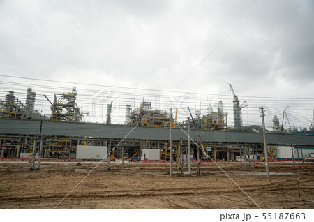 Construction of chemical factory. Tobolsk. Russia 55187663