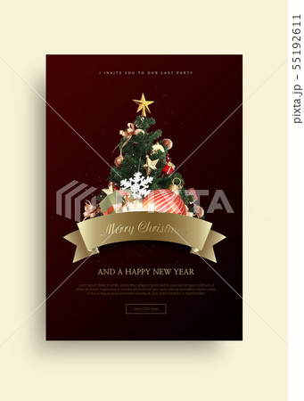 クリスマス ポスター 冬 55192611