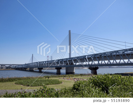 清砂大橋(荒川・中川)(江東区・江戸川区) 清砂大橋(荒川・中川)(江東区・江戸川区) 55193890