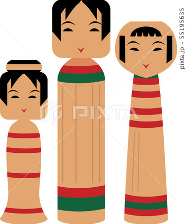 こけし こけし 55195635