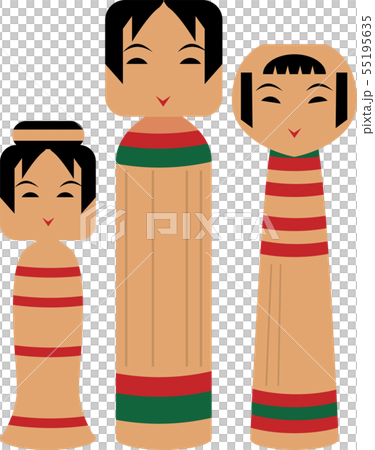 こけし こけし 55195635