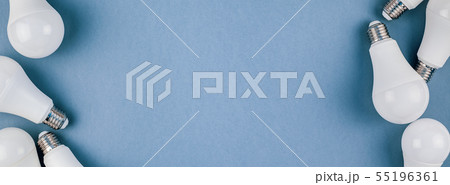 Energy saving and eco friendly LED light bulbs 55196361