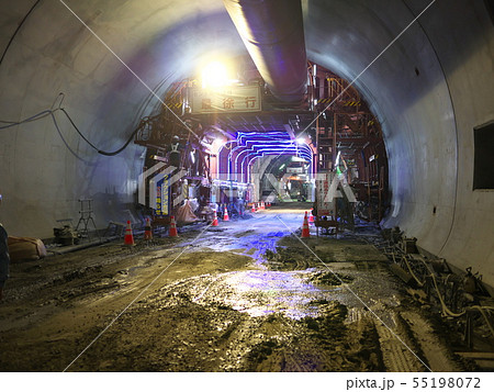 新東名高速道路　谷が山トンネル工事 55198072