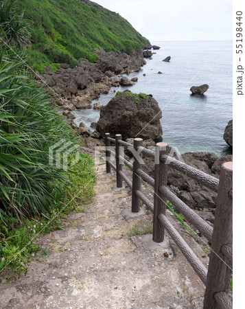 伊良部島 サバウツガーまでの石段 伊良部島 サバウツガーまでの石段 55198440