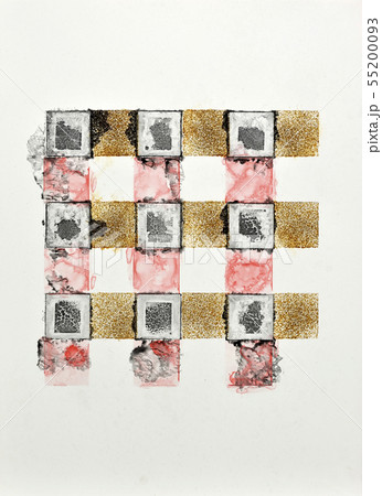 背景素材　抽象素材　水彩テクスチャー 55200093