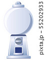 銀のカプセルトイマシン（丸型・カプセルなし） 55202933