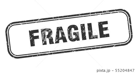fragileのイラスト素材 [55204847] - PIXTA
