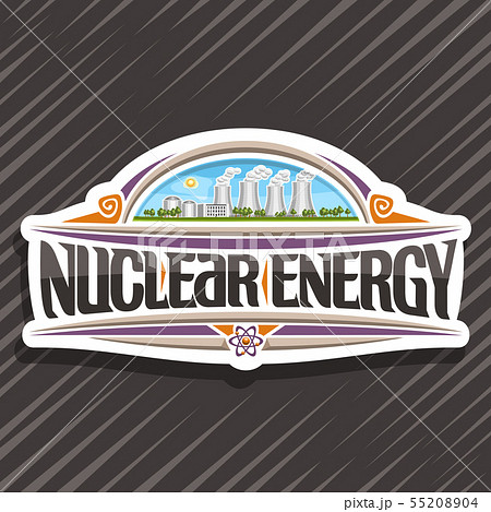 Vector logo for Nuclear Energy Vector logo for Nuclear Energy 55208904