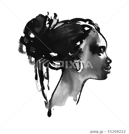 African woman 55209222