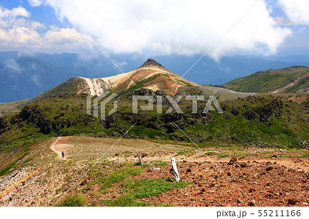 夏の大雪山系烏帽子岳 55211166