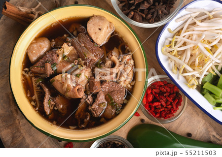 Braised Beef Clear Soup Street Thai Recipe. Braised Beef Clear Soup Street Thai Recipe. 55211503