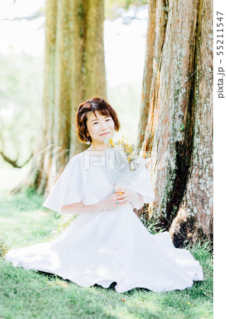 女性　ポートレート 55211547