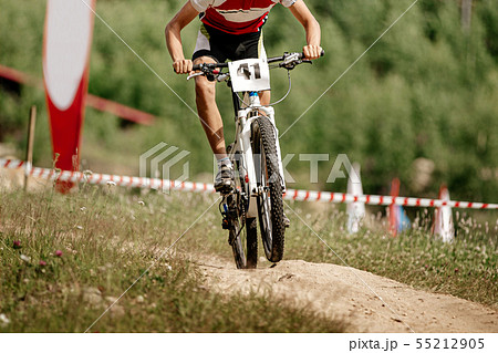 athlete mountain biker athlete mountain biker 55212905