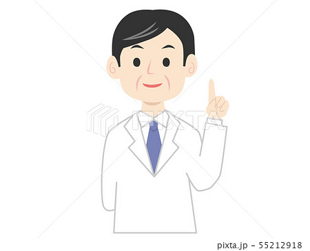 白衣を着た男性 55212918