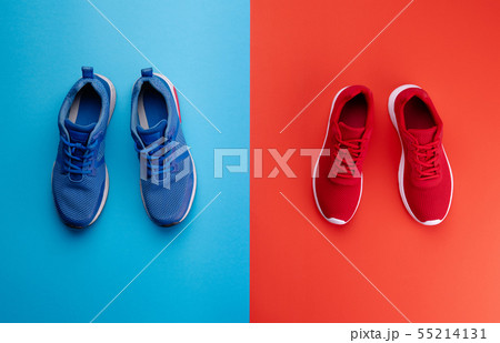 bright color shoes
