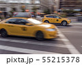 fast-paced taxi in New York 55215378