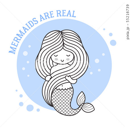 Little princess mermaid. Mermaids real quote. 55216739