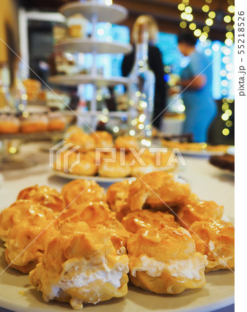 Wedding party tasty caramel sweet dessert candy Wedding party tasty caramel sweet dessert candy 55218526
