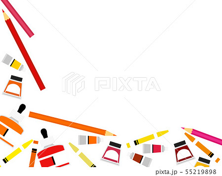 秋の色のイラスト背景 55219898