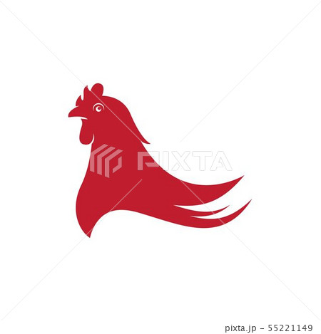 chicken illustration icon vector design 55221149