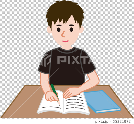 Studying homework homework student Studying homework homework student 55221972