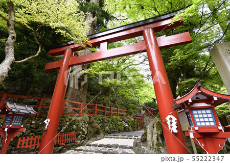 貴布禰總本宮 貴船神社 二の鳥居 貴布禰總本宮 貴船神社 二の鳥居 55222347