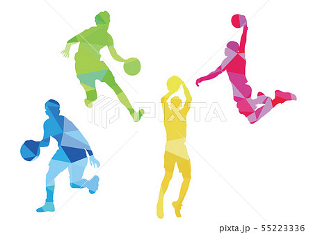 バスケットボールのイラスト素材 55223336 Pixta