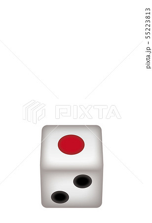 麻雀サイコロ立体1 55223813