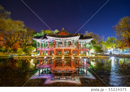 建物 池 風景 55224375