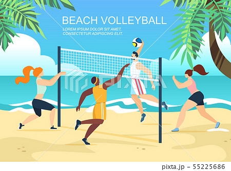 Beach Volleyball, Multiracial Teams Competition Beach Volleyball, Multiracial Teams Competition 55225686