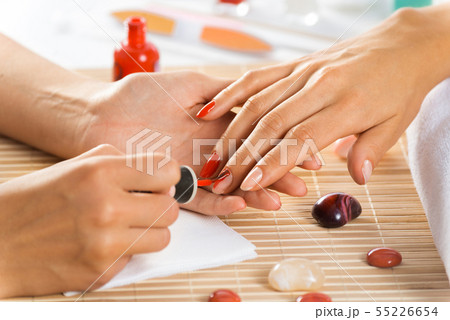 Manicure procedure Manicure procedure 55226654