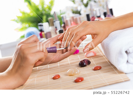 Manicure procedure Manicure procedure 55226742