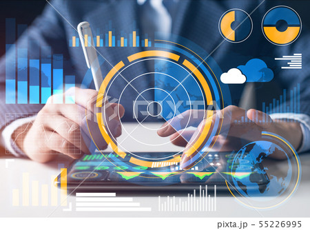 Business analysis and stock market analyzing Business analysis and stock market analyzing 55226995