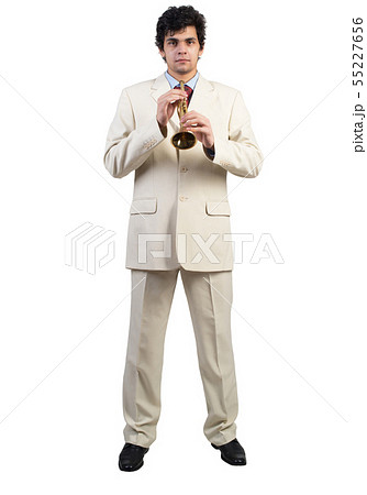 Businessman play fife 55227656