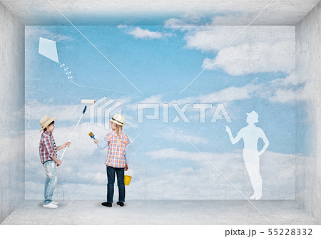 Happy childhood 55228332