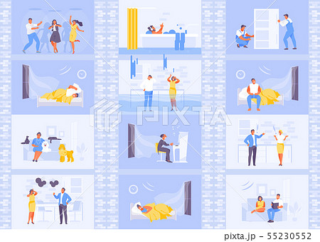 Problems between neighbors vector set 55230552