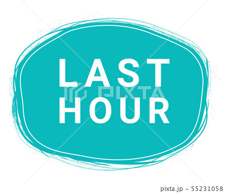 Last Hour, Speech Bubble Banner, Element Design Template, App Icon, Vector Illustration. Last Hour, Speech Bubble Banner, Element Design Template, App Icon, Vector Illustration. 55231058