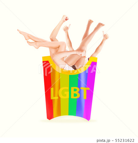 Modern design. Contemporary art collage. Modern design. Contemporary art collage. 55231622