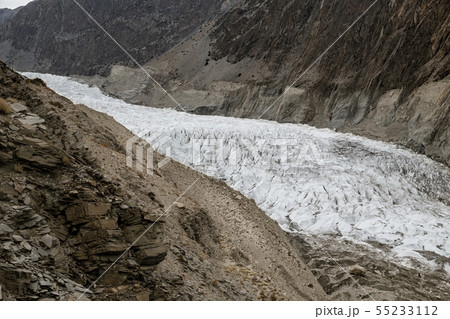 White Passu Glacier. Gilgit Baltistan, Pakistan. 55233112